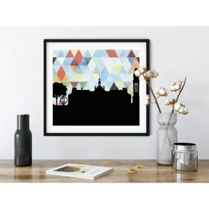 Oxford, Ohio geometric skyline