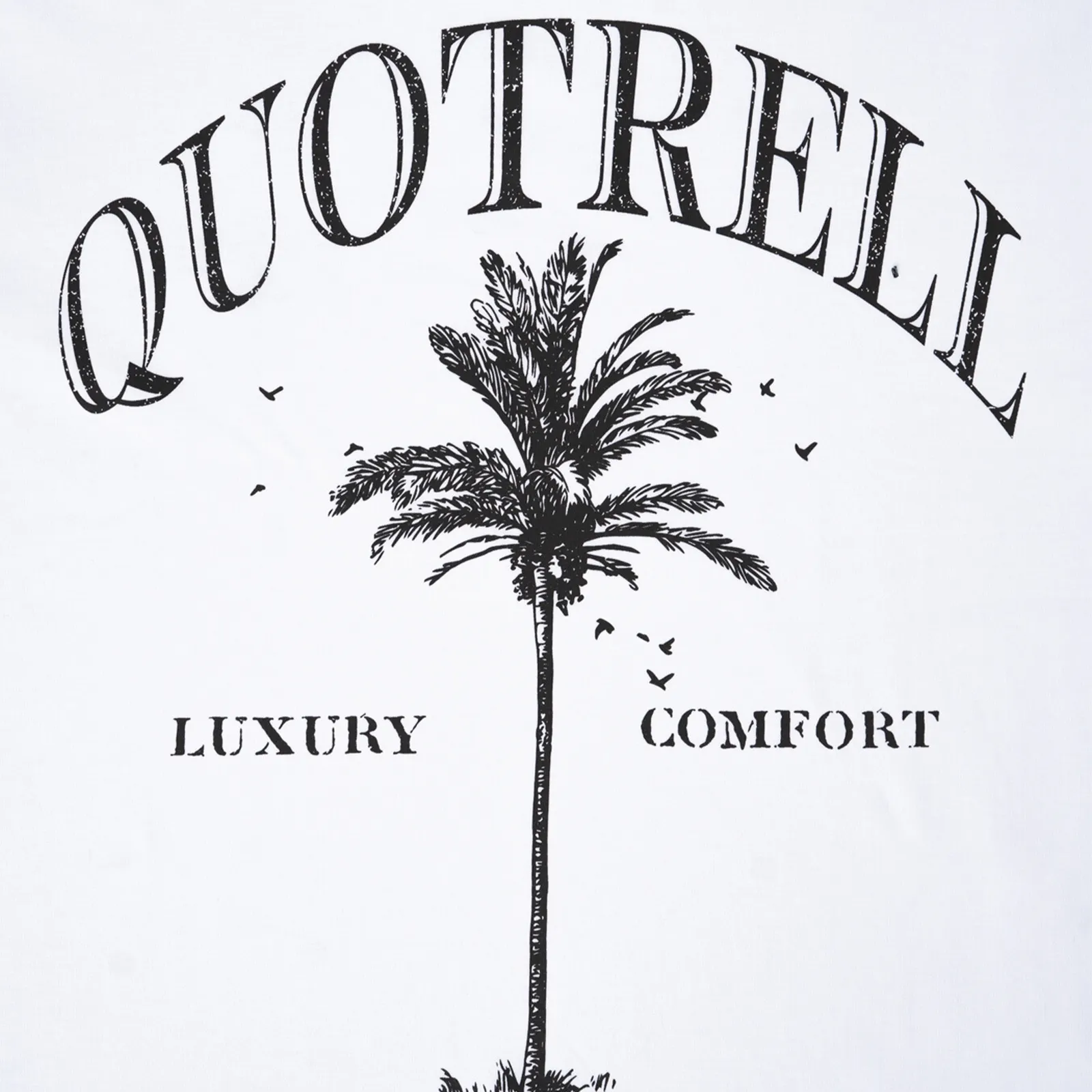PALM SPRINGS T-SHIRT | WHITE/BLACK