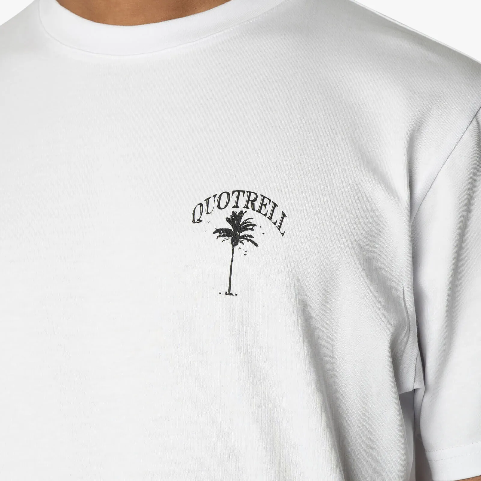 PALM SPRINGS T-SHIRT | WHITE/BLACK