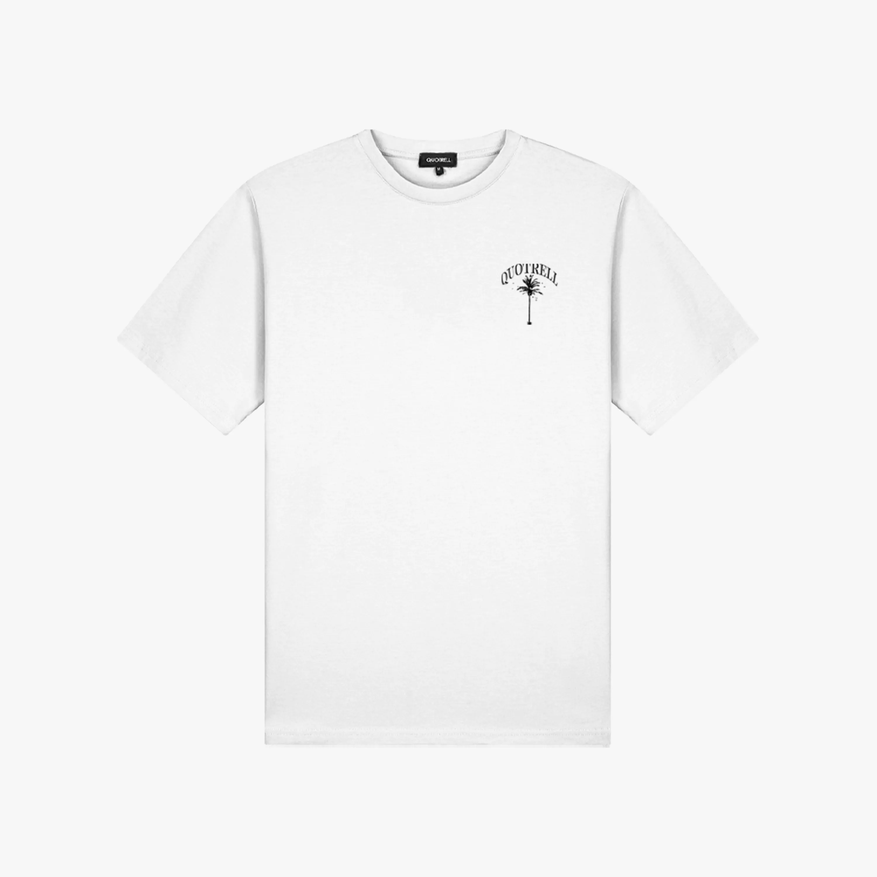 PALM SPRINGS T-SHIRT | WHITE/BLACK