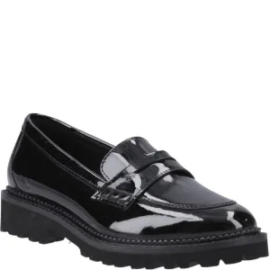 Patent Black Grazia Loafer Junior School Shoes