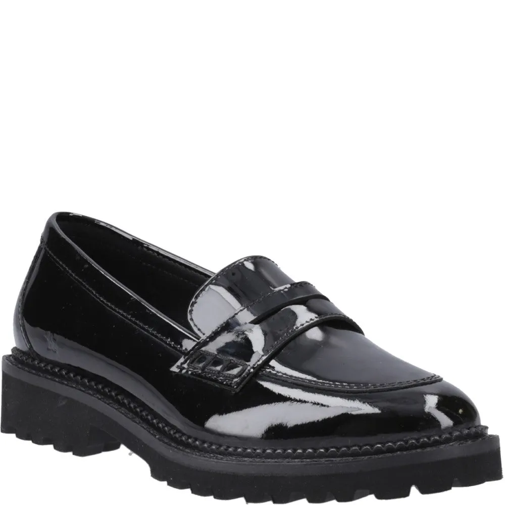 Patent Black Grazia Loafer Junior School Shoes