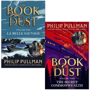 Philip Pullman Book of Dust 2 Books Collection Set (La Belle Sauvage, The Secret Commonwealth)