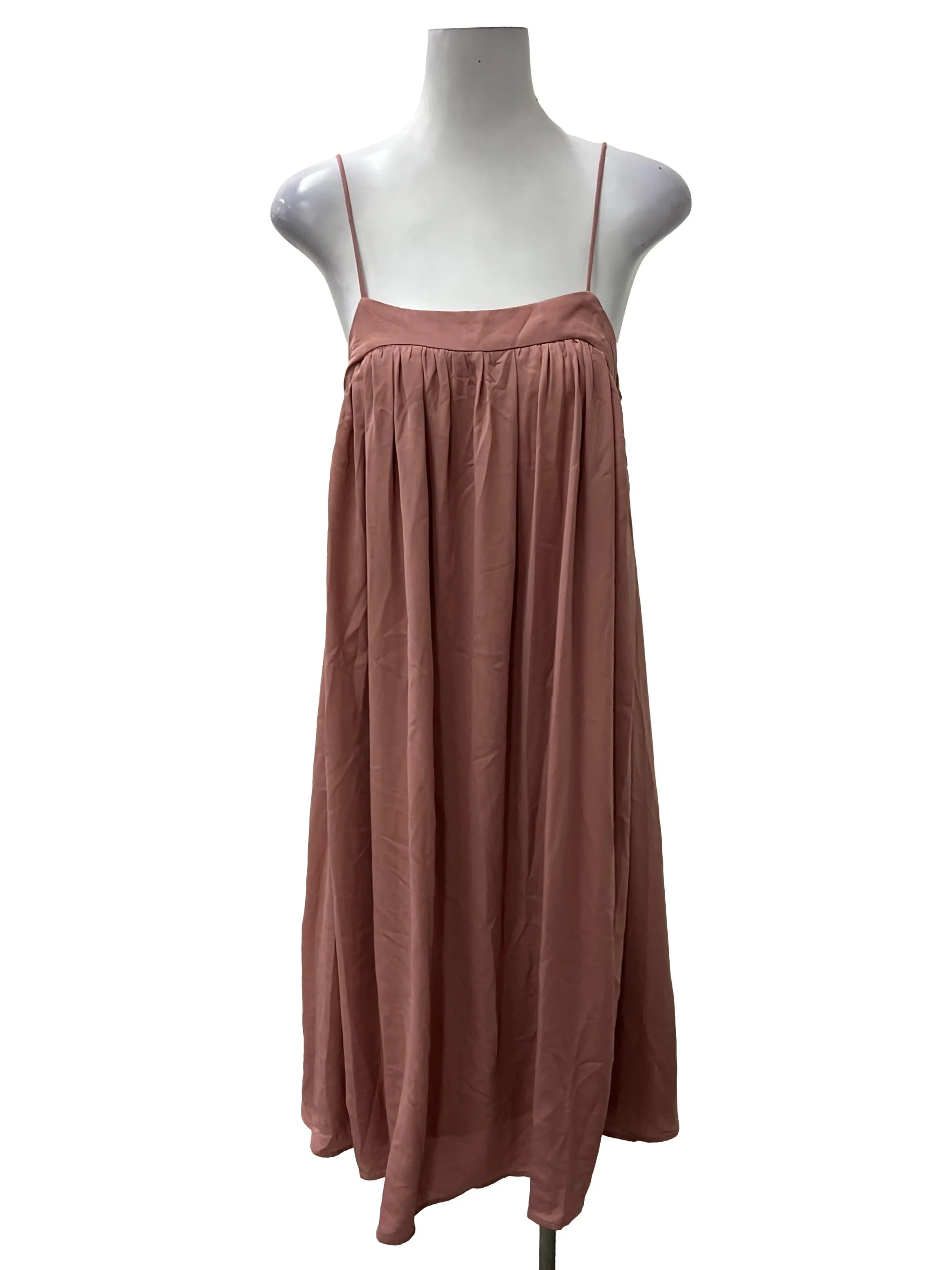 Pink Babydoll Slip Dress