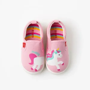 Pink Unicorn Slip-ons 2409OZ34