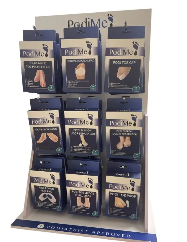 PodiMe starter Pack and Stand (INCLUDES 9 different twin packs X 3 of each