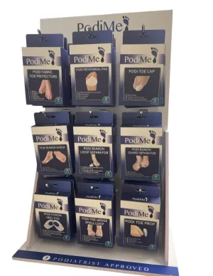 PodiMe starter Pack and Stand (INCLUDES 9 different twin packs X 3 of each