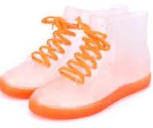Rain boots, women with short boots, the transparent waterproof boots, ms antiskid rubber boots