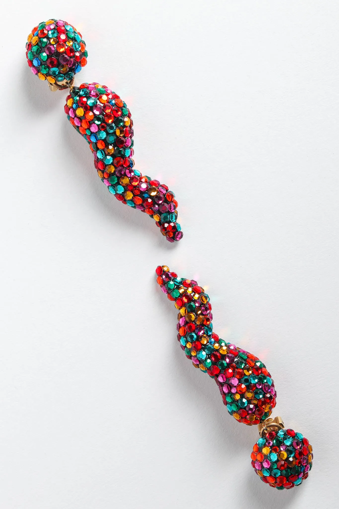 Rainbow Chili Pepper Earrings