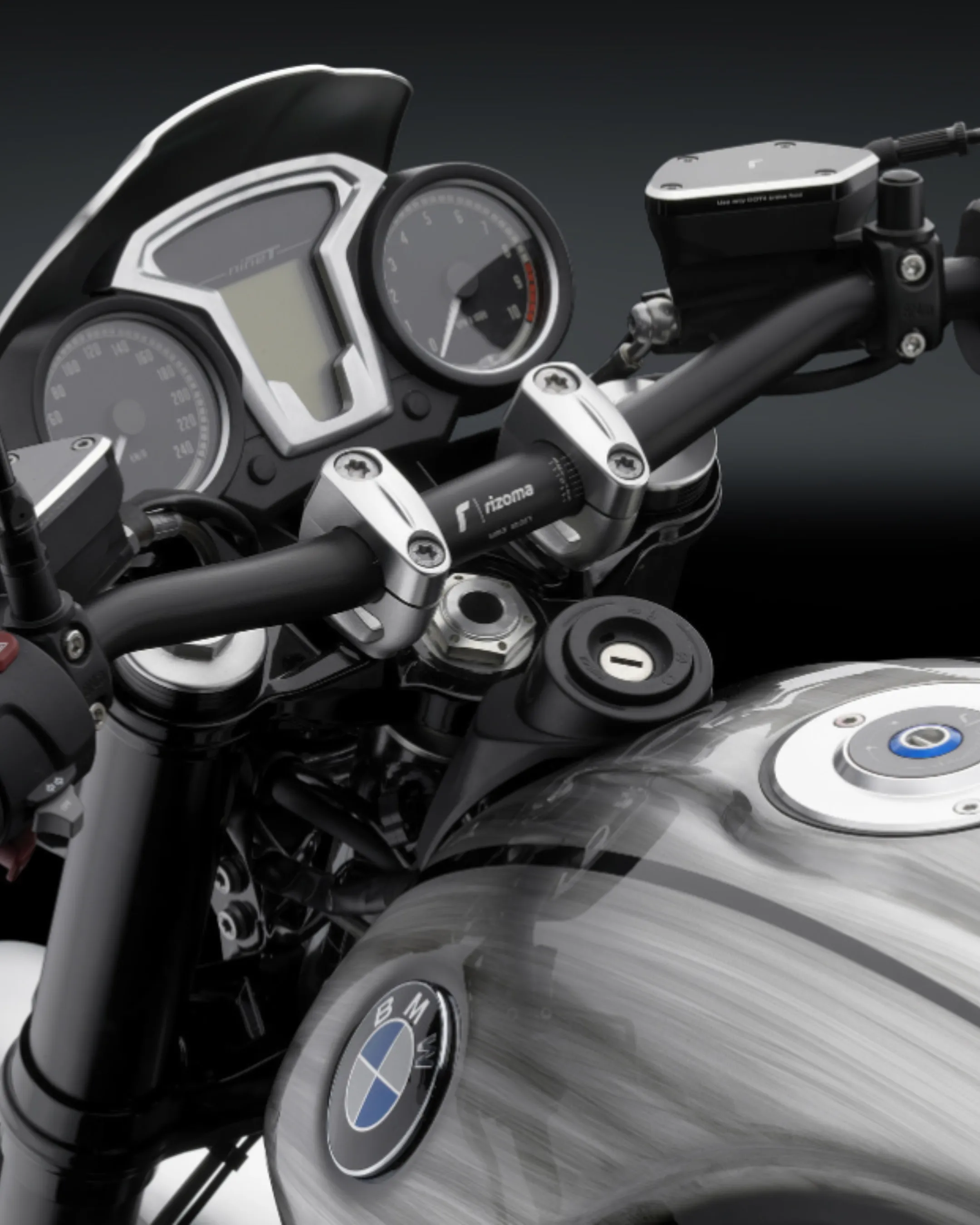 Rizoma Tapered Aluminium 28.6mm (1-1/8") Handlebar