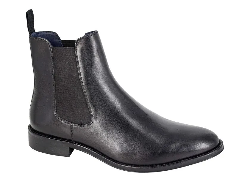 Roamers M684A Mens Leather Chelsea Boots