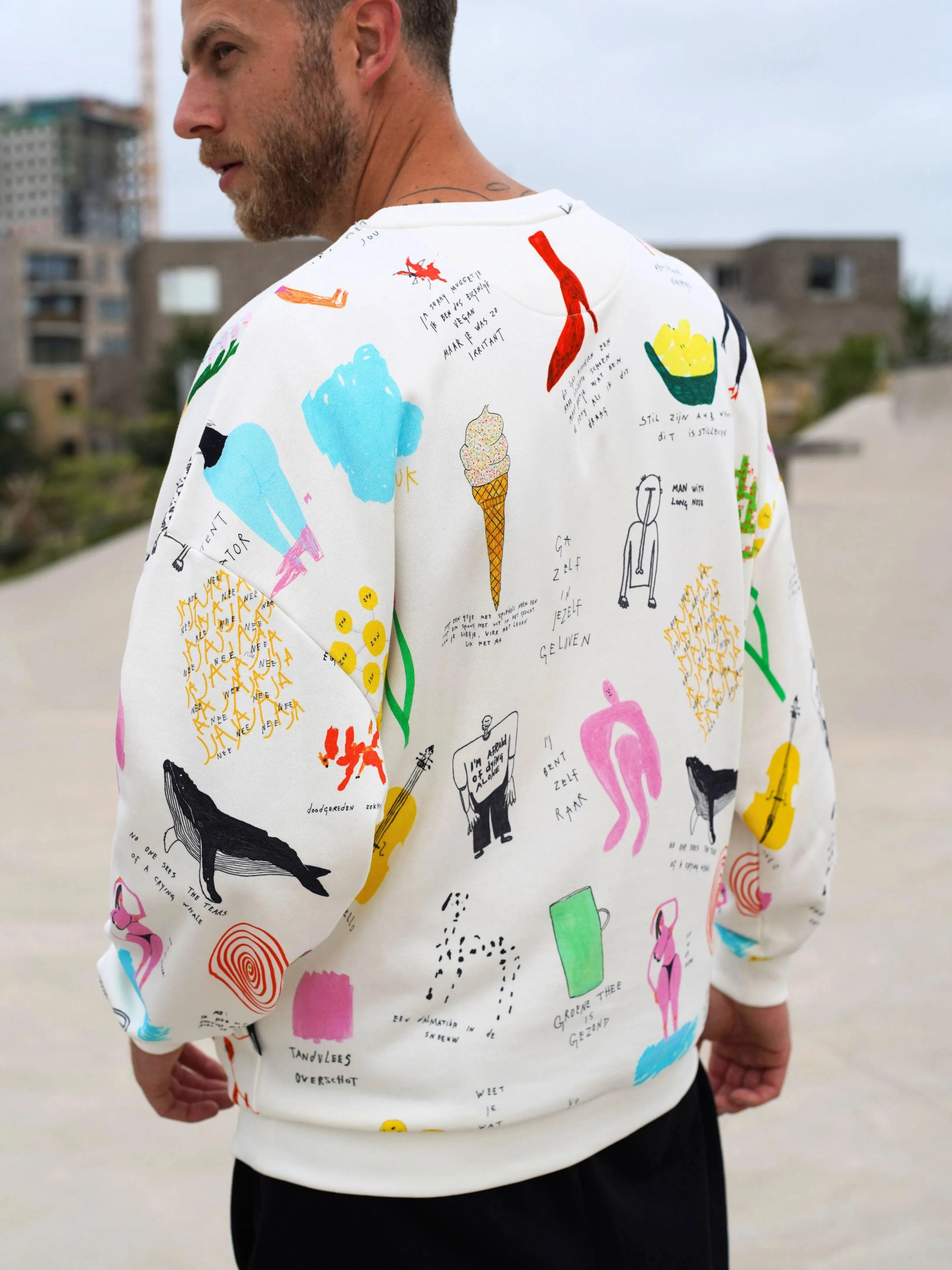 Rogier Roeters Oversized Sweater Unisex