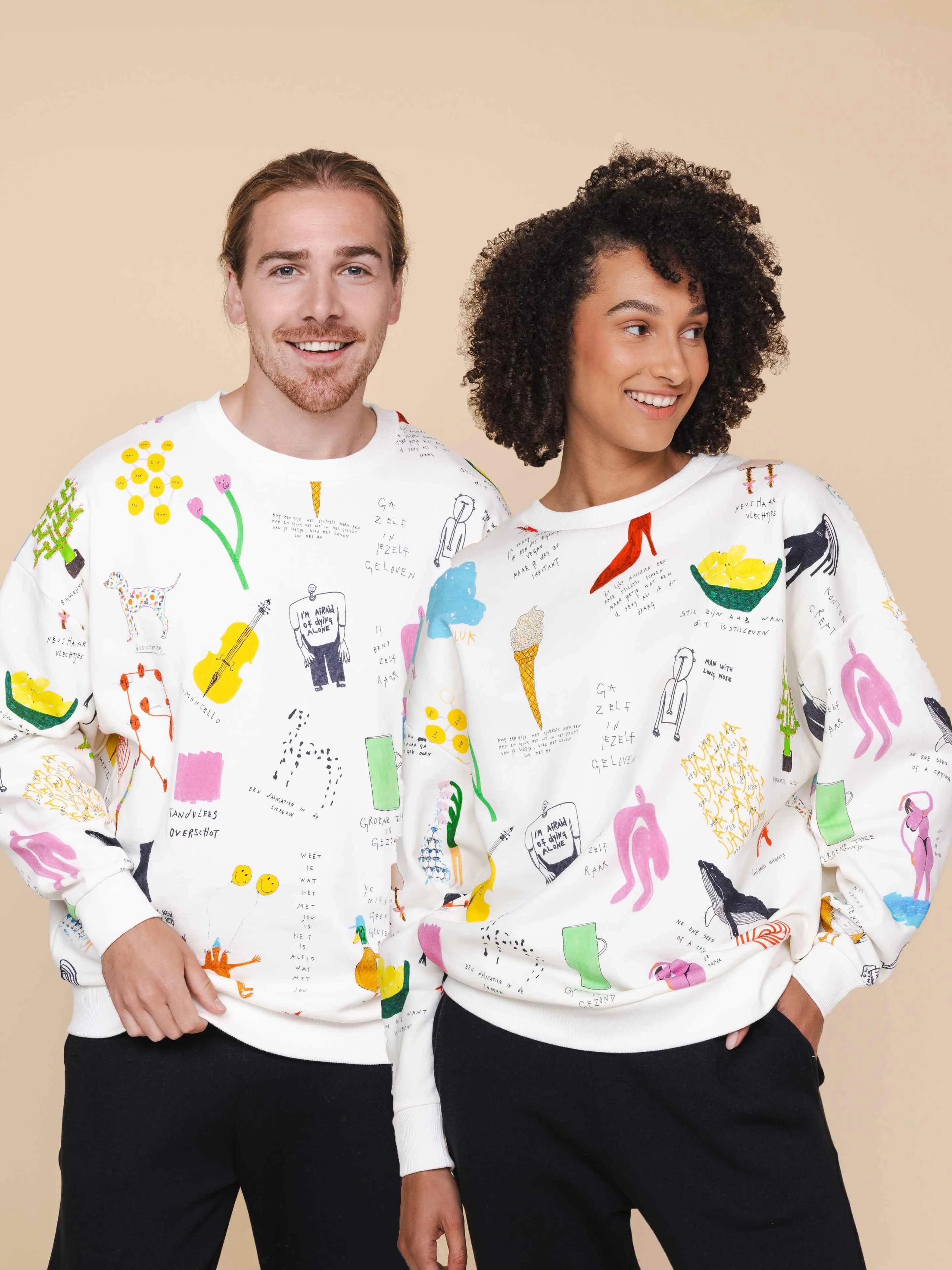 Rogier Roeters Oversized Sweater Unisex