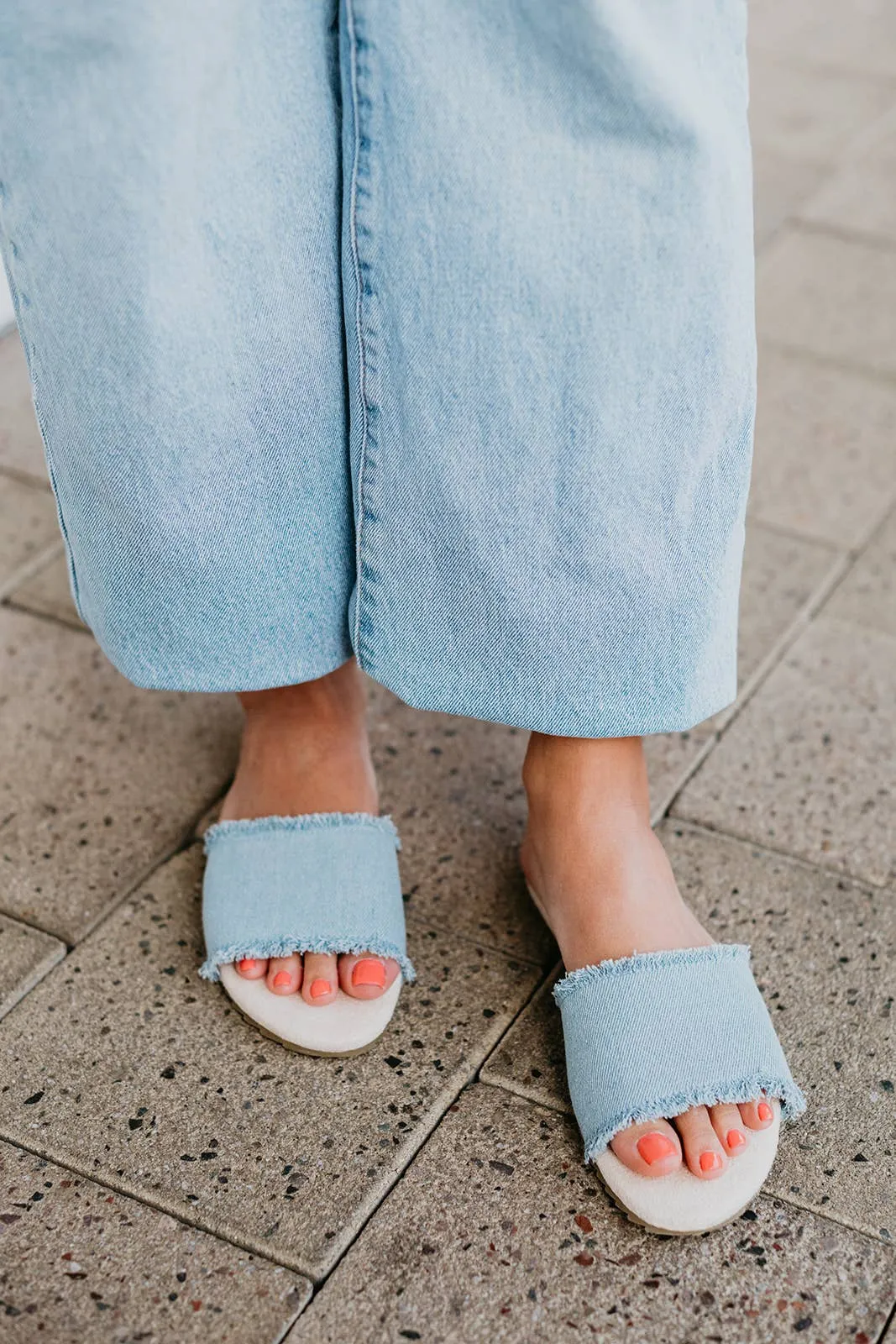 Rollasole:  Blue Jean Baby Denim sandals