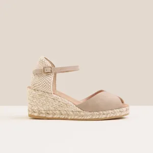 RONNY Dove Grey espadrilles