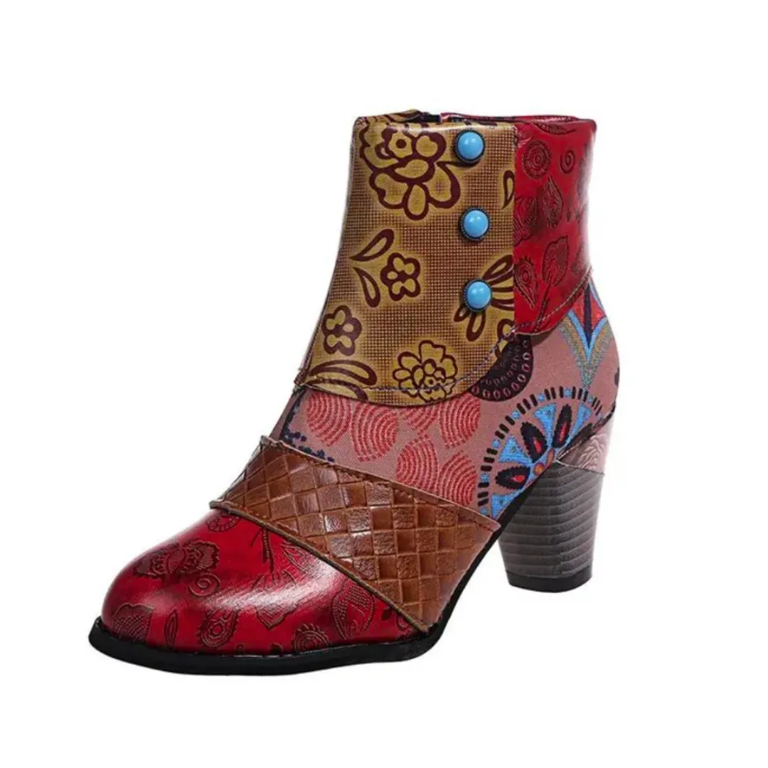 Rosy | Waterproof Retro Boots