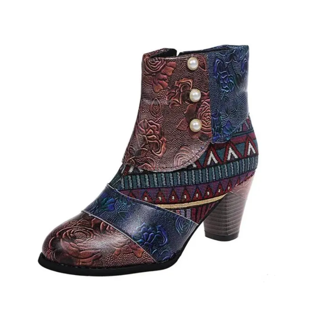 Rosy | Waterproof Retro Boots