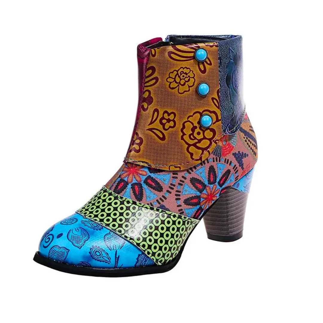 Rosy | Waterproof Retro Boots