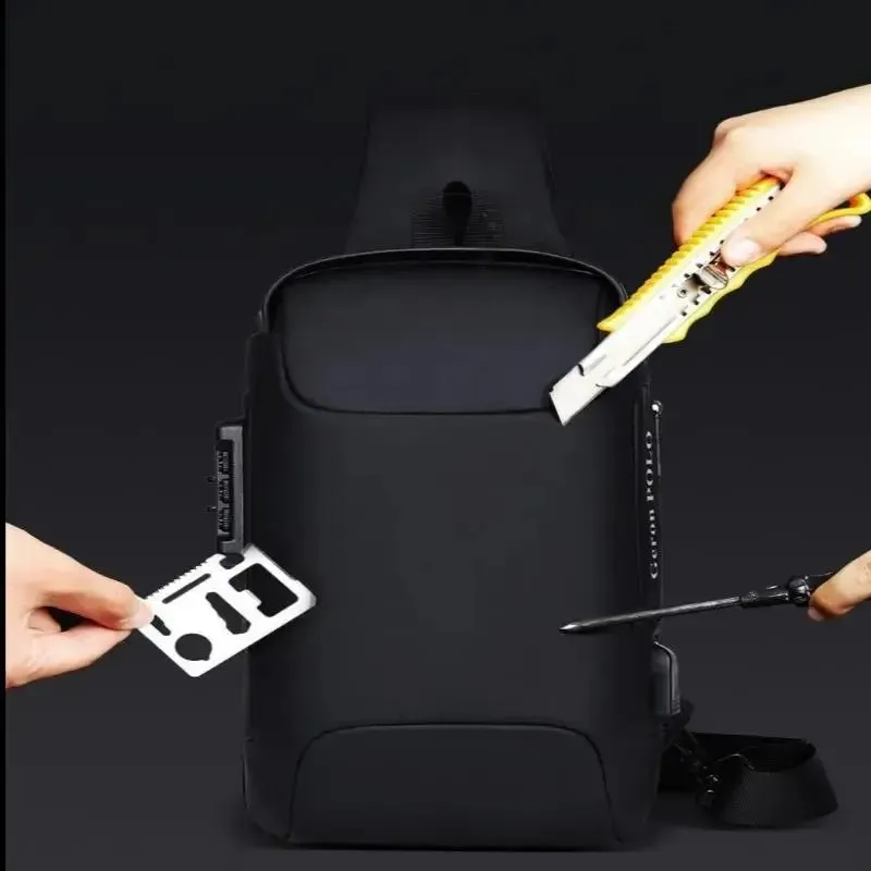 Sac moto à bandoulière antivol Lockmun™