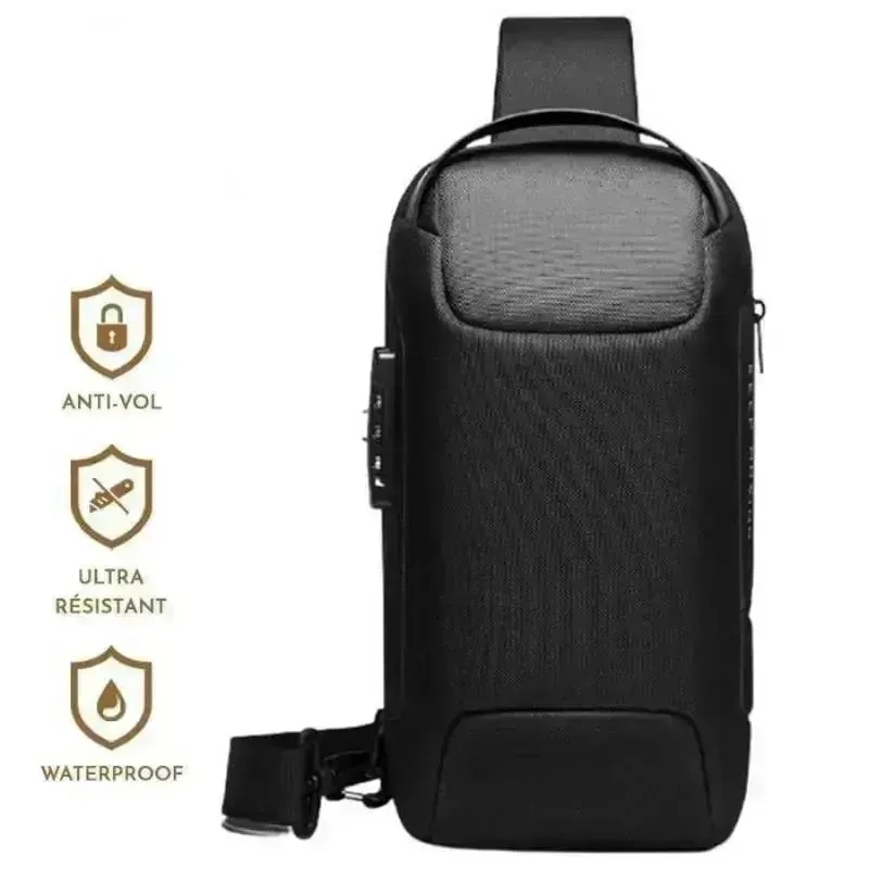 Sac moto bandoulière antivol