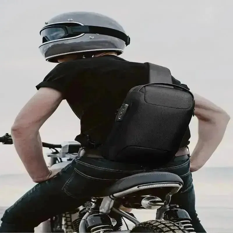 Sac moto bandoulière antivol