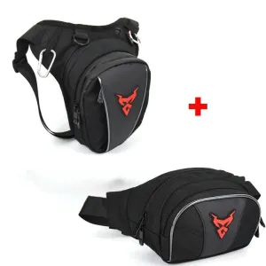 Sacoche de jambe motard   sac banane