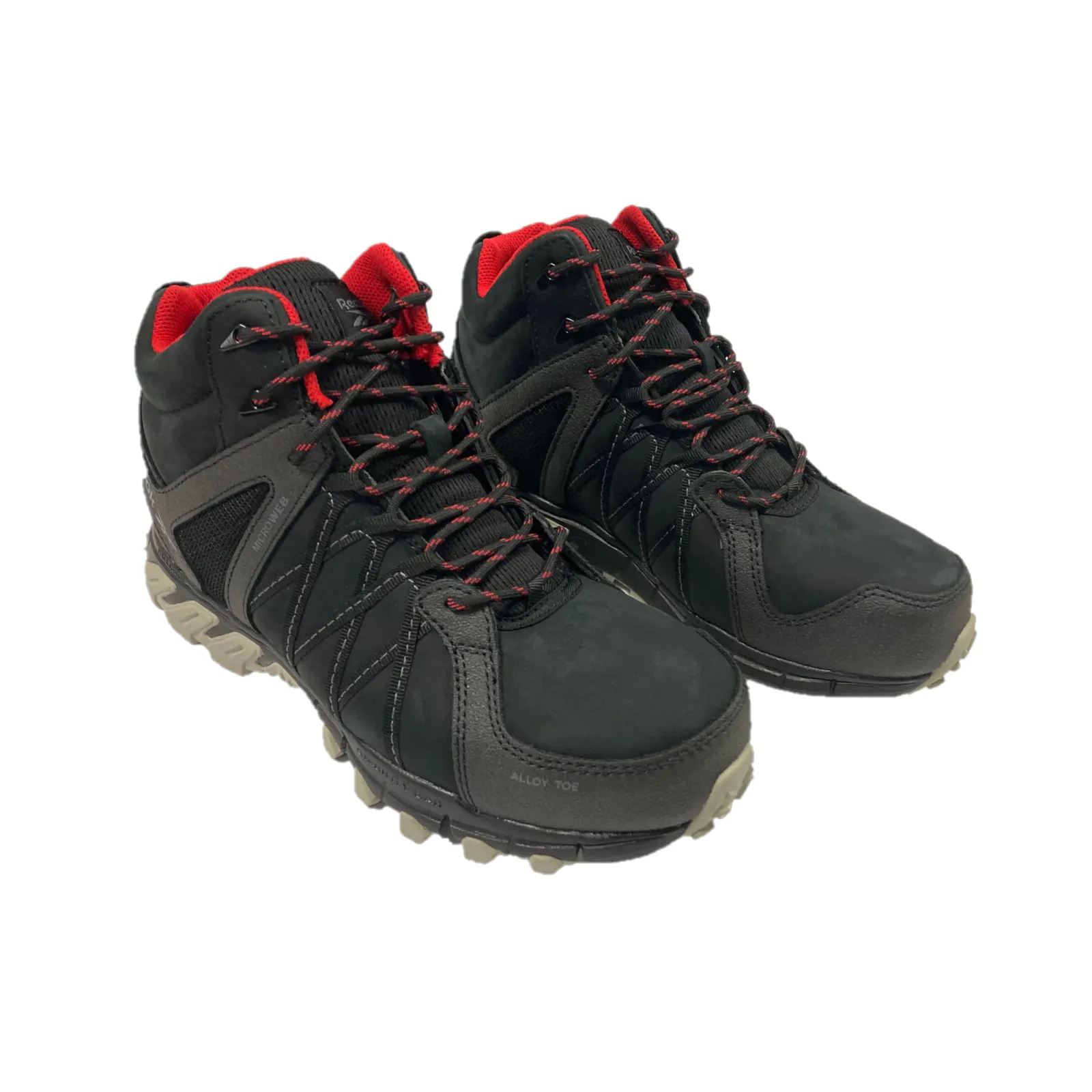 Scarpa antinfortunistica alta S3 con puntale in alluminio e suola antiperforazione t. 39 a 47 REEBOK TRAILGRIP