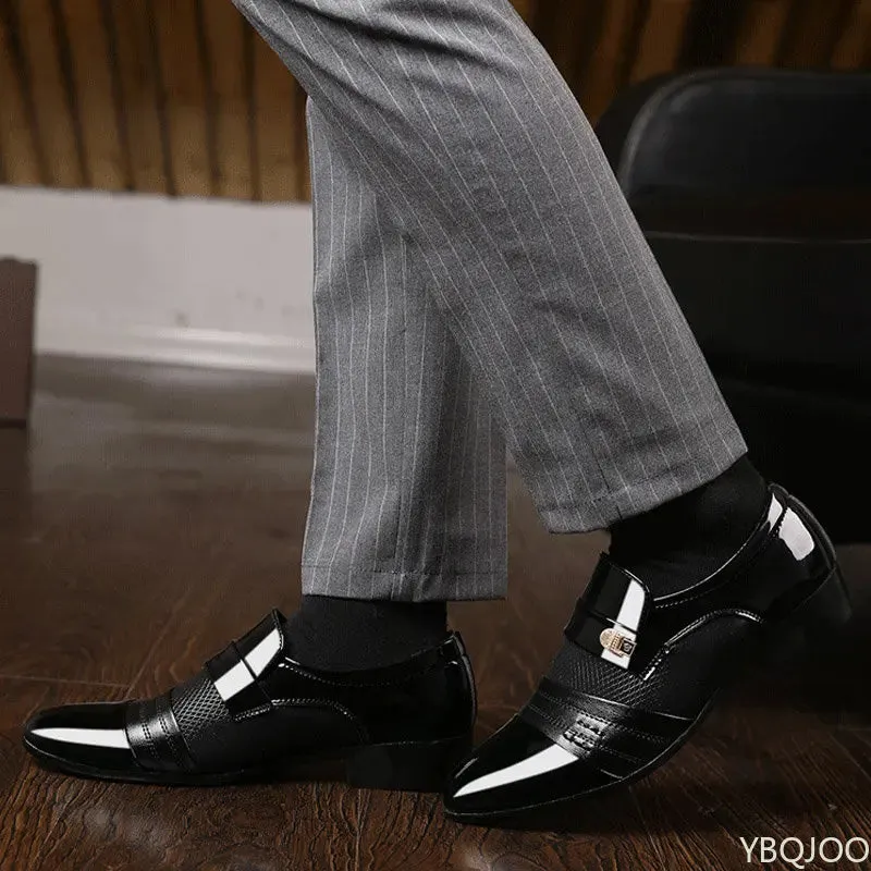 Shoes Men Slip on Men Dress Oxfords Fashion Business Dress Men Shoes
