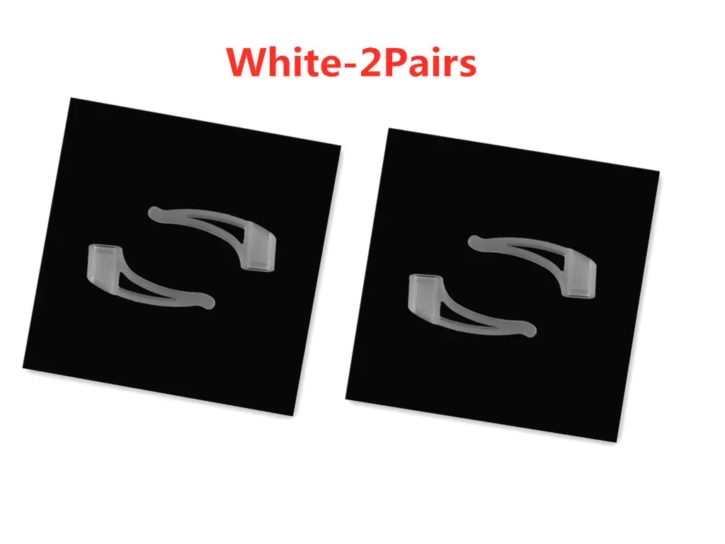 Silicone Temple Tips for Eyeglasses - Anti-Slip Ear Hook Grip