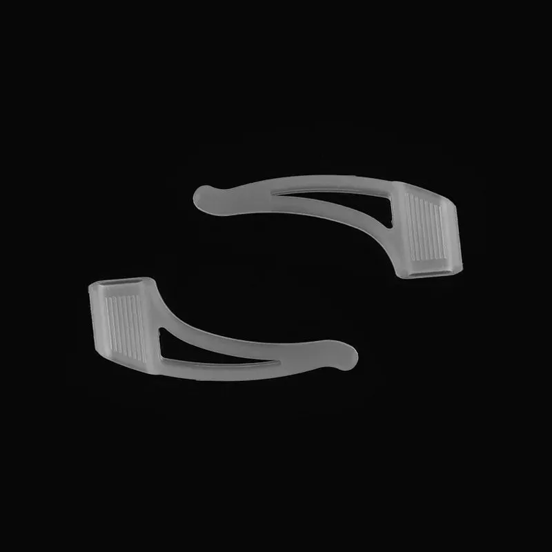 Silicone Temple Tips for Eyeglasses - Anti-Slip Ear Hook Grip