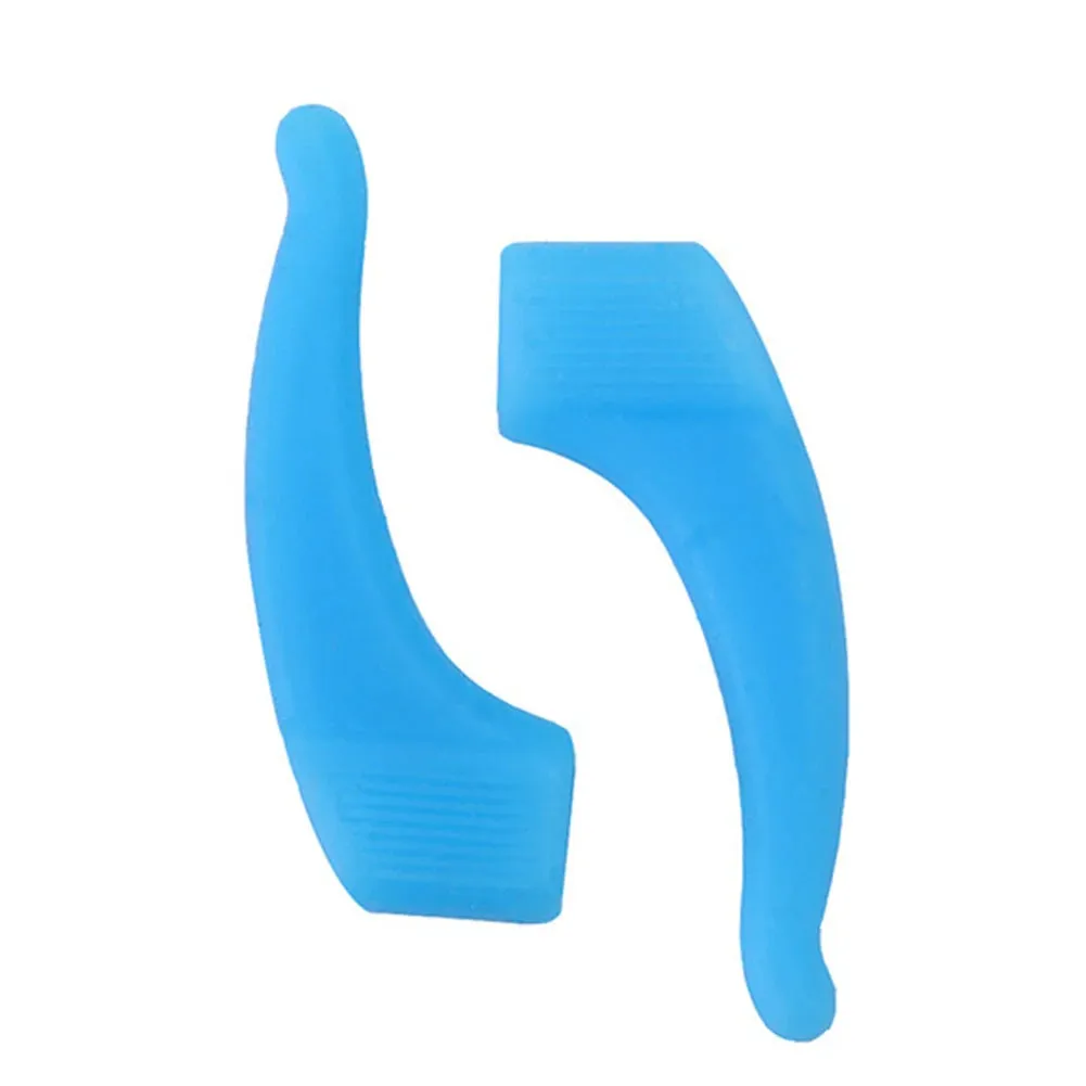 Silicone Temple Tips for Eyeglasses - Anti-Slip Ear Hook Grip
