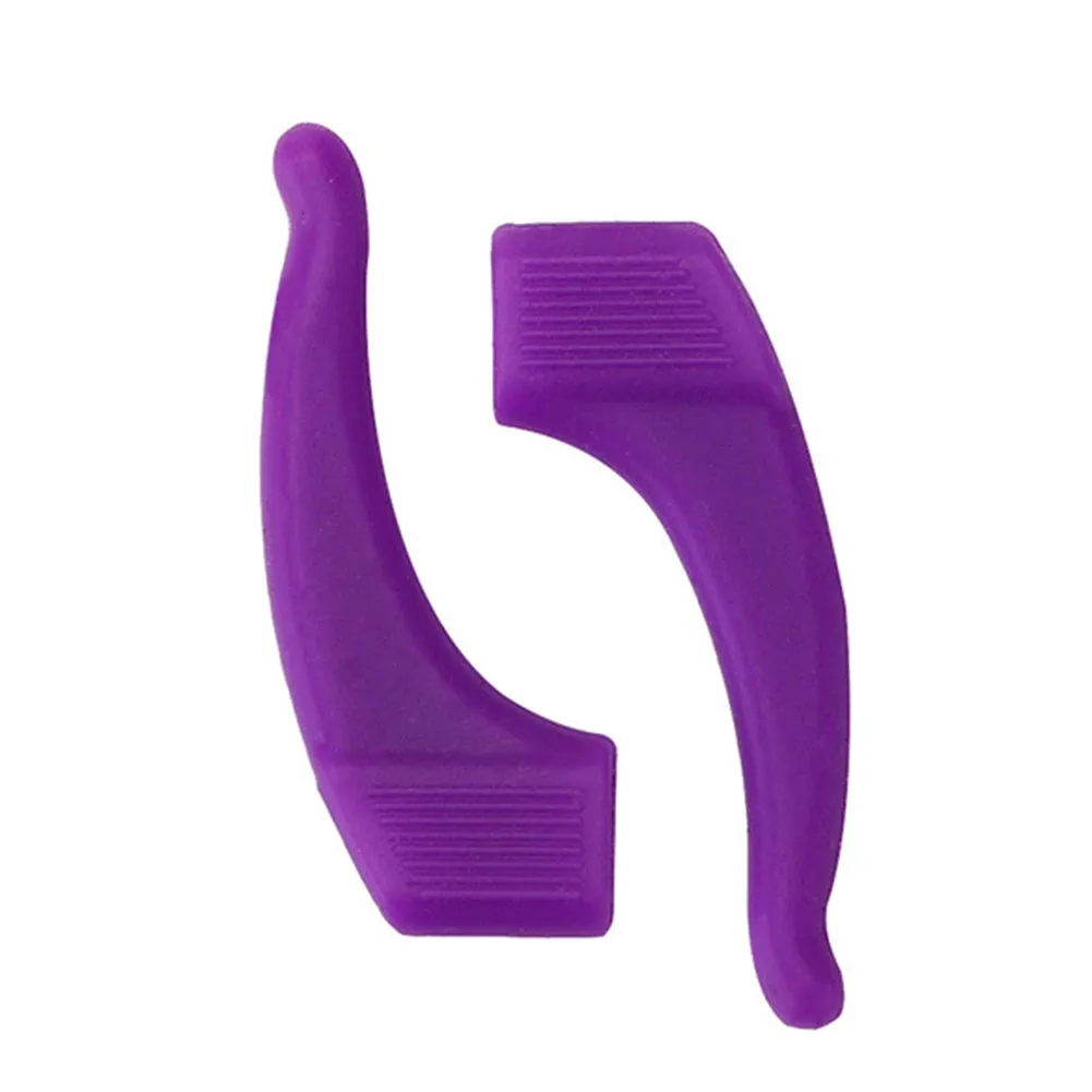 Silicone Temple Tips for Eyeglasses - Anti-Slip Ear Hook Grip