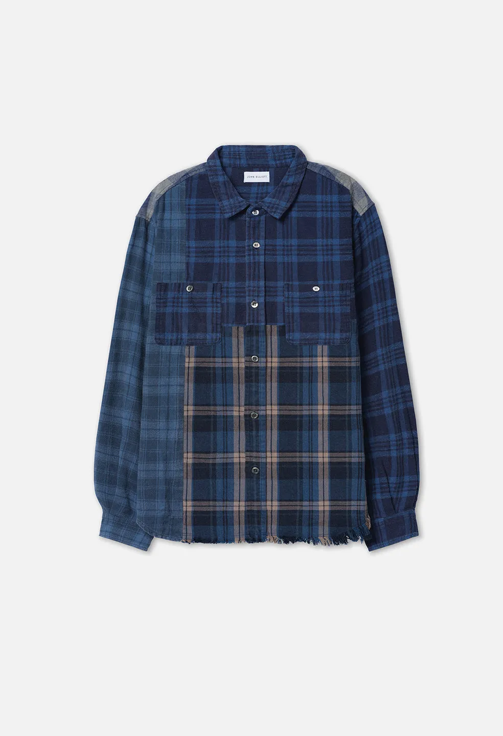 Silverado Paneled Plaid / Blue X Black