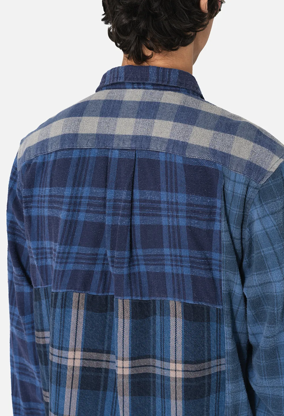 Silverado Paneled Plaid / Blue X Black