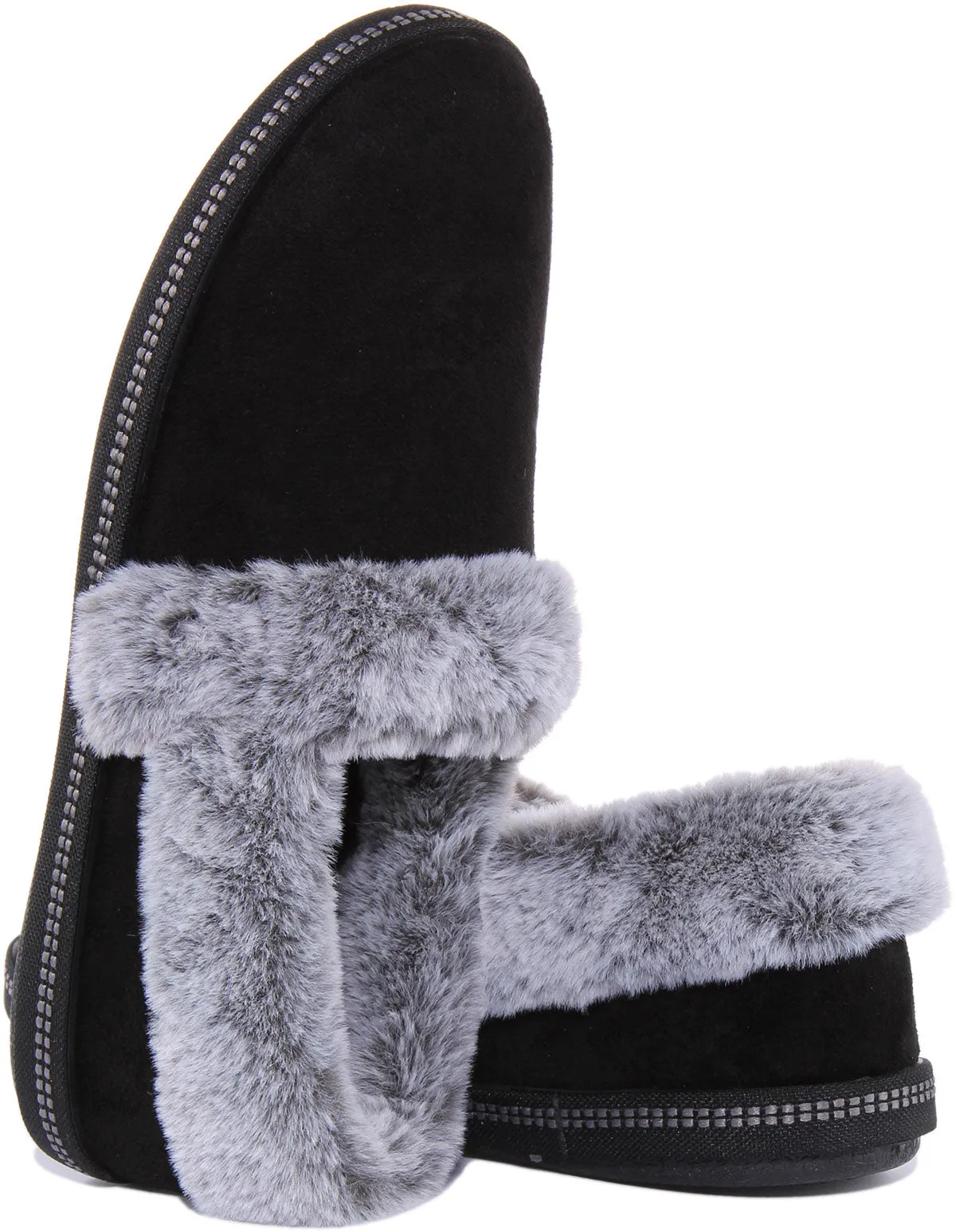 Skechers Cozy Campfire In Black For Women