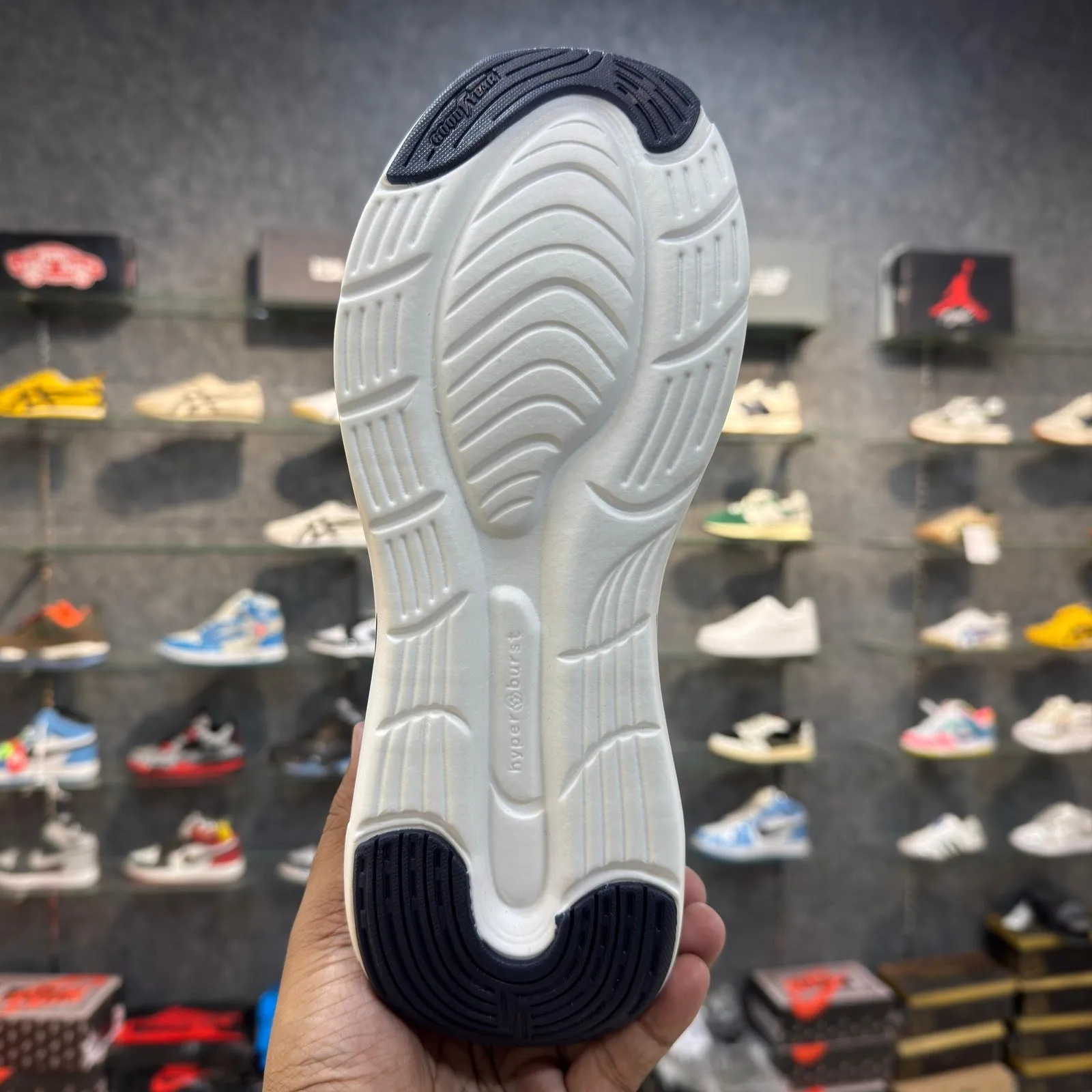 Skechers Hyperburst Max Cushion Slip-ins Blue