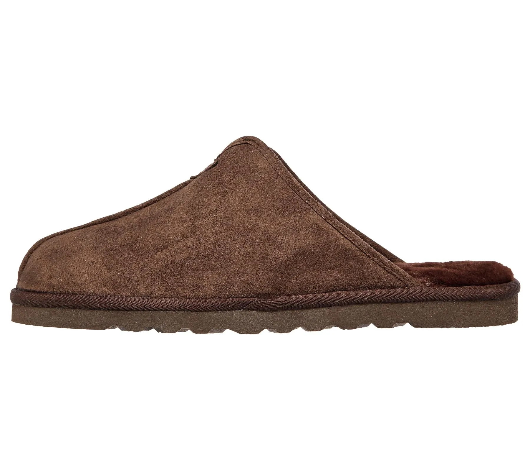 SKECHERS Men's Renten-Palco Slip-on Backless Casual Comfort Slippers in Chocolate Size UK6 to UK13