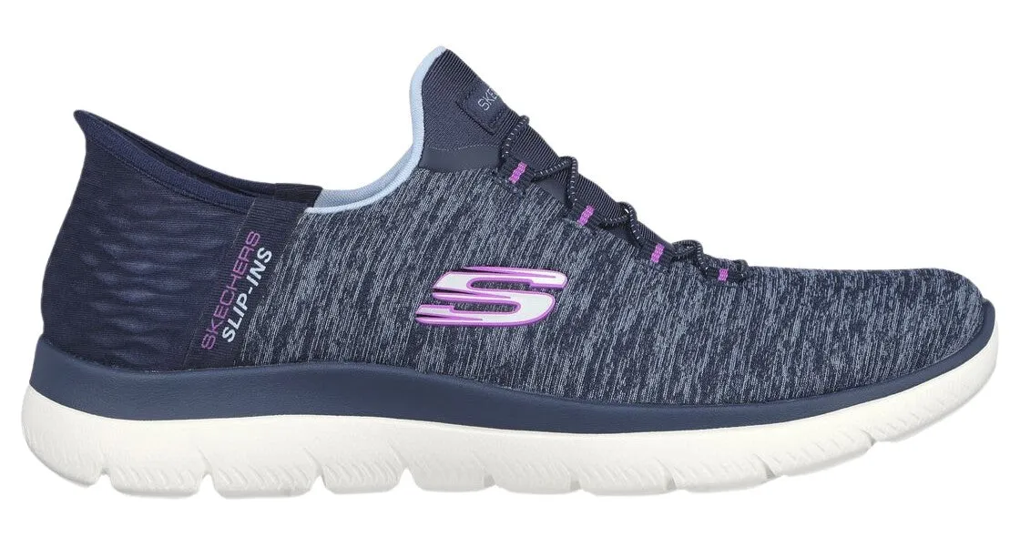 Skechers Slip-ins Women's: Summits - Dazzling Haze Navy Purple