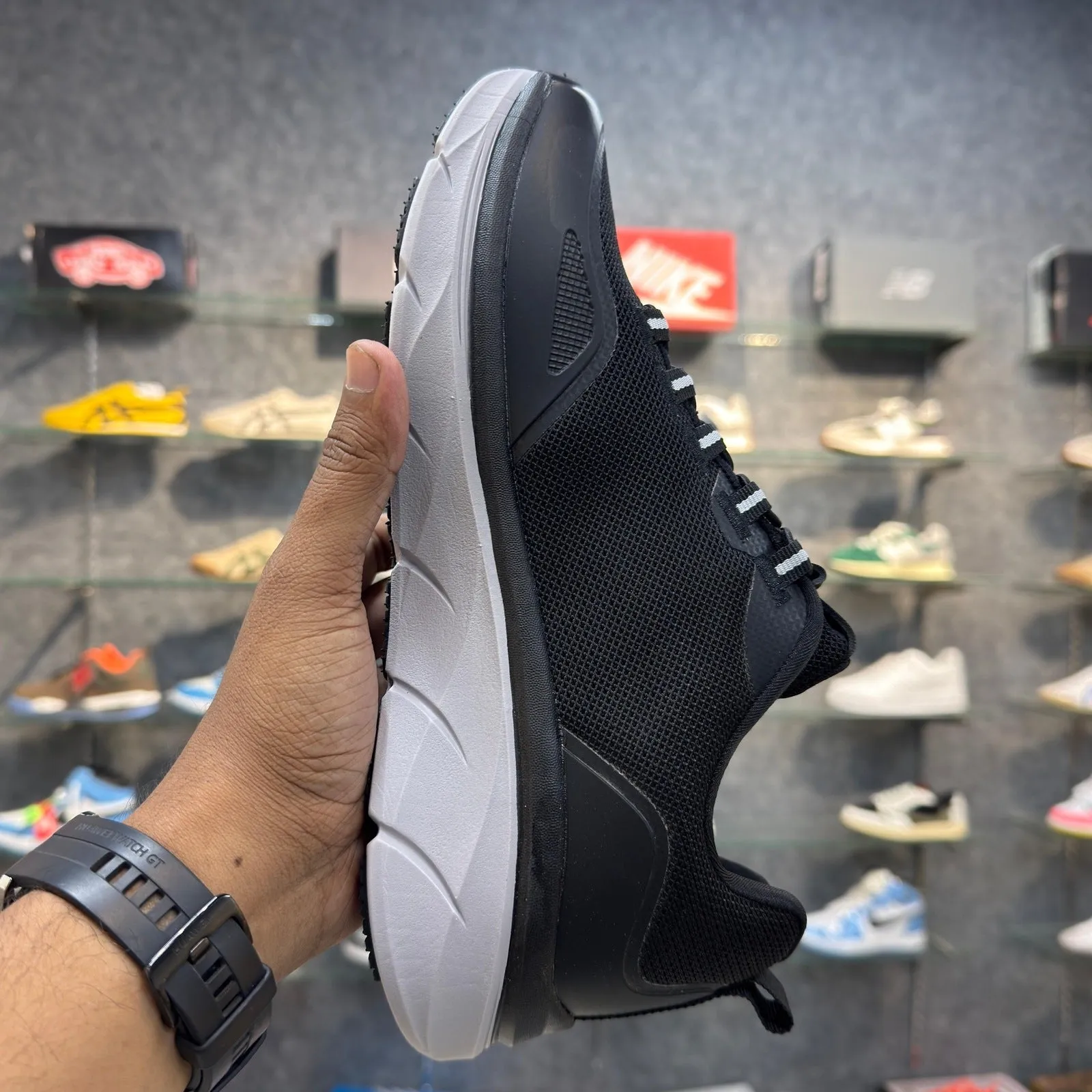 Sketcher Dlux Walker "Black Gray"