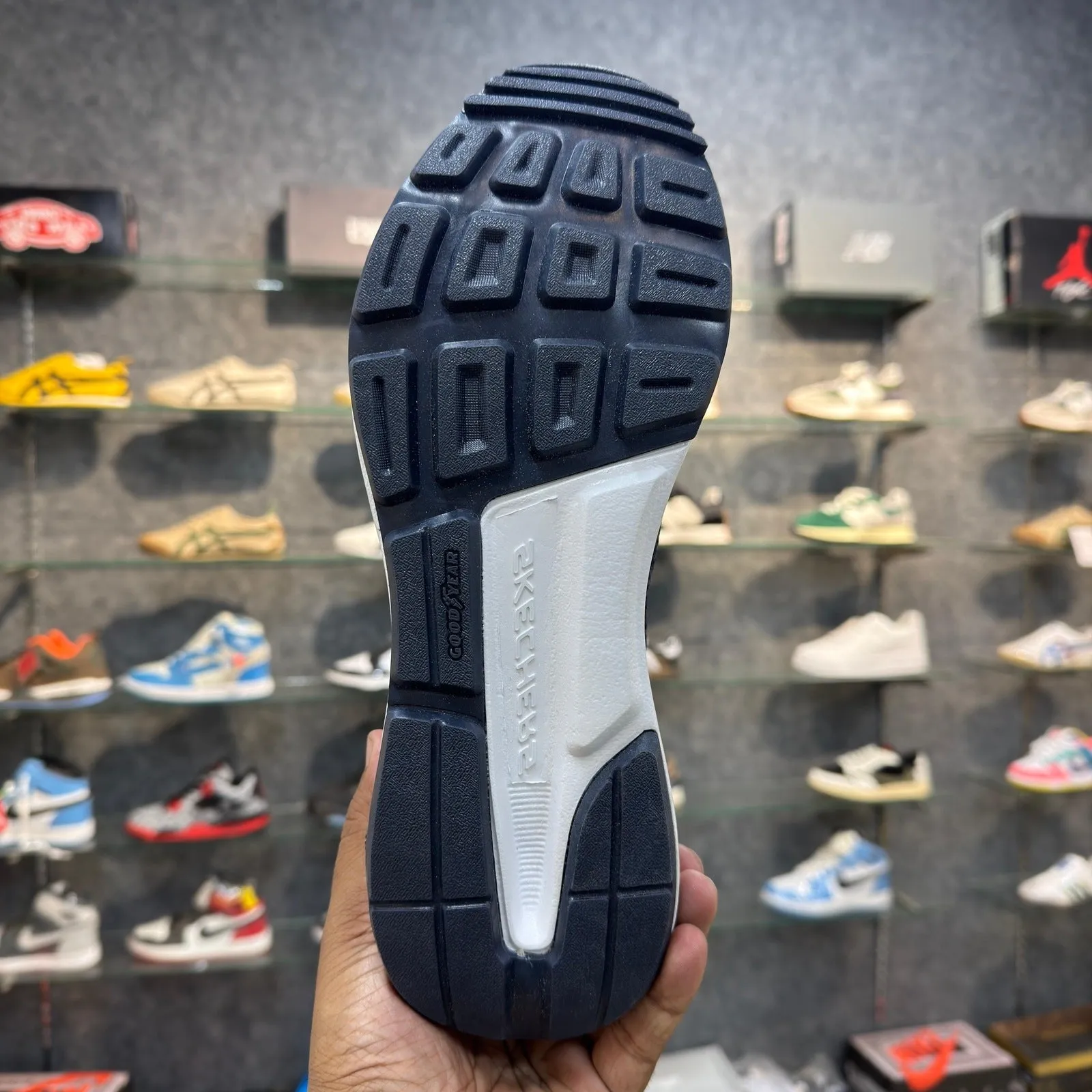 Sketcher Goodyear Sole x Mark Nason "Blue White"