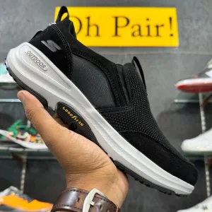 Sketcher Outdoor Go Walk Black White