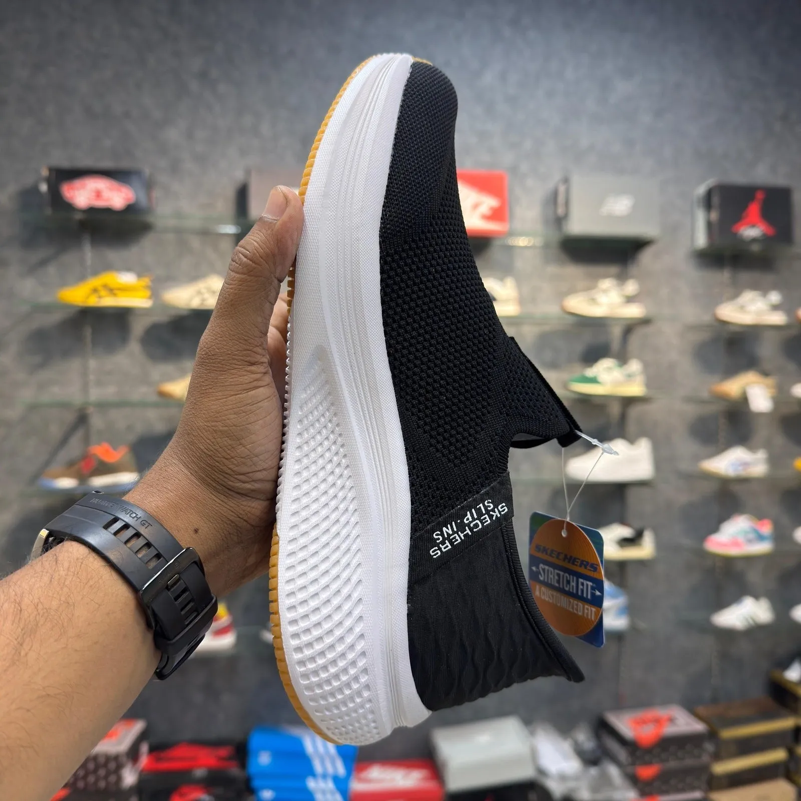 Sketcher Slip ins Ultra Light "Black White"