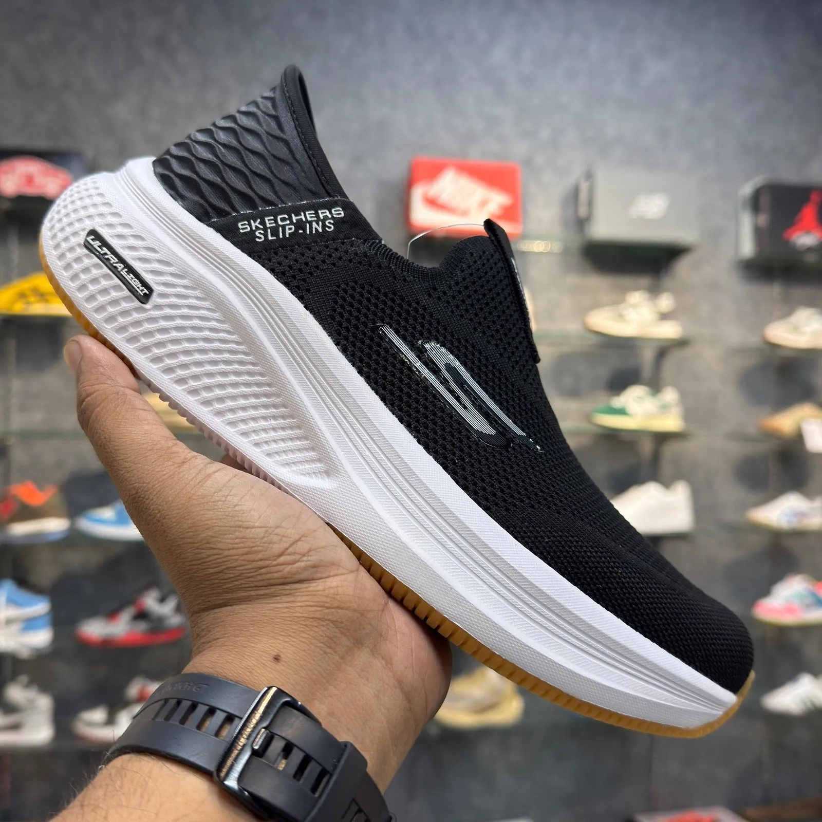 Sketcher Slip ins Ultra Light "Black White"