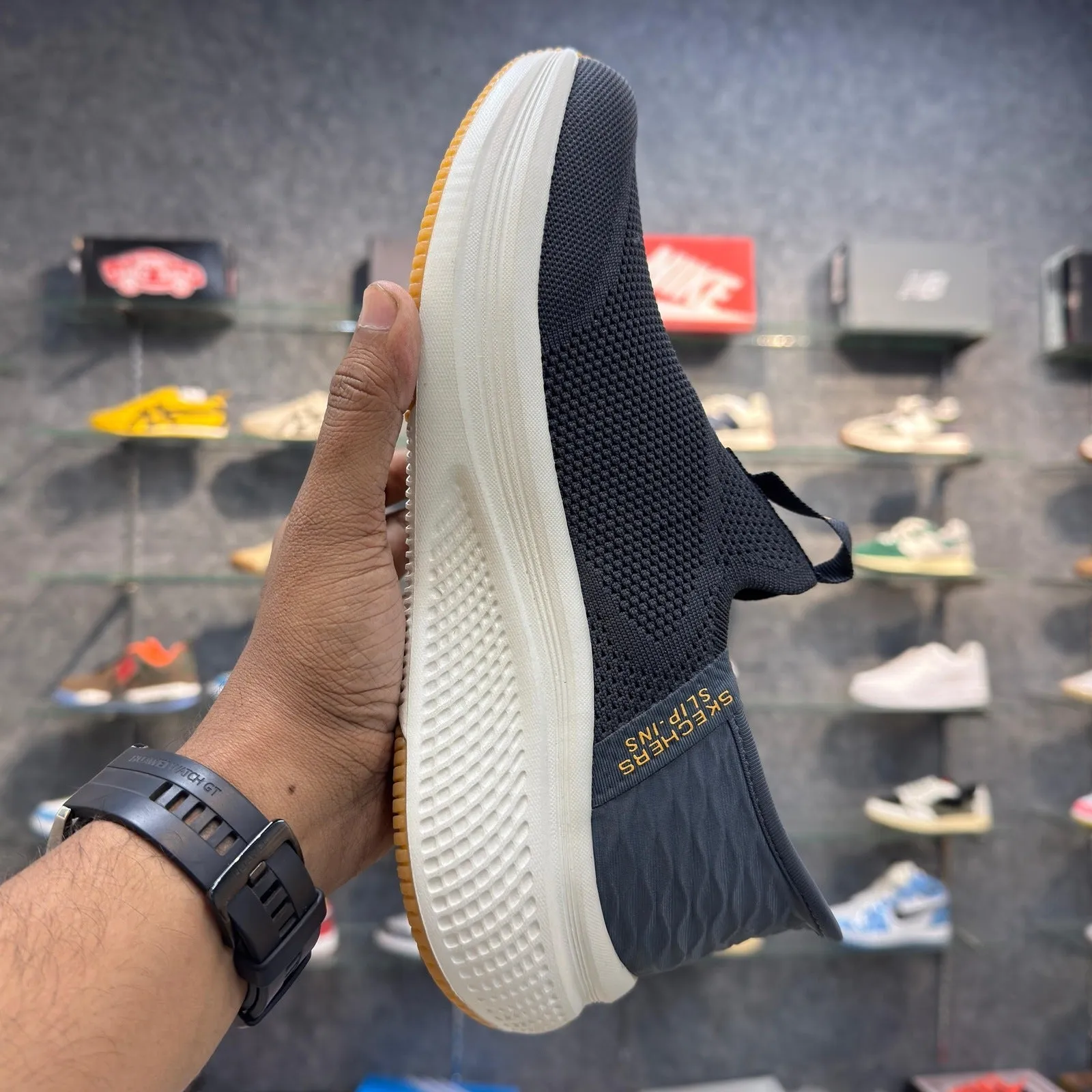 Sketcher Slip ins Ultra Light "Dark Gray"