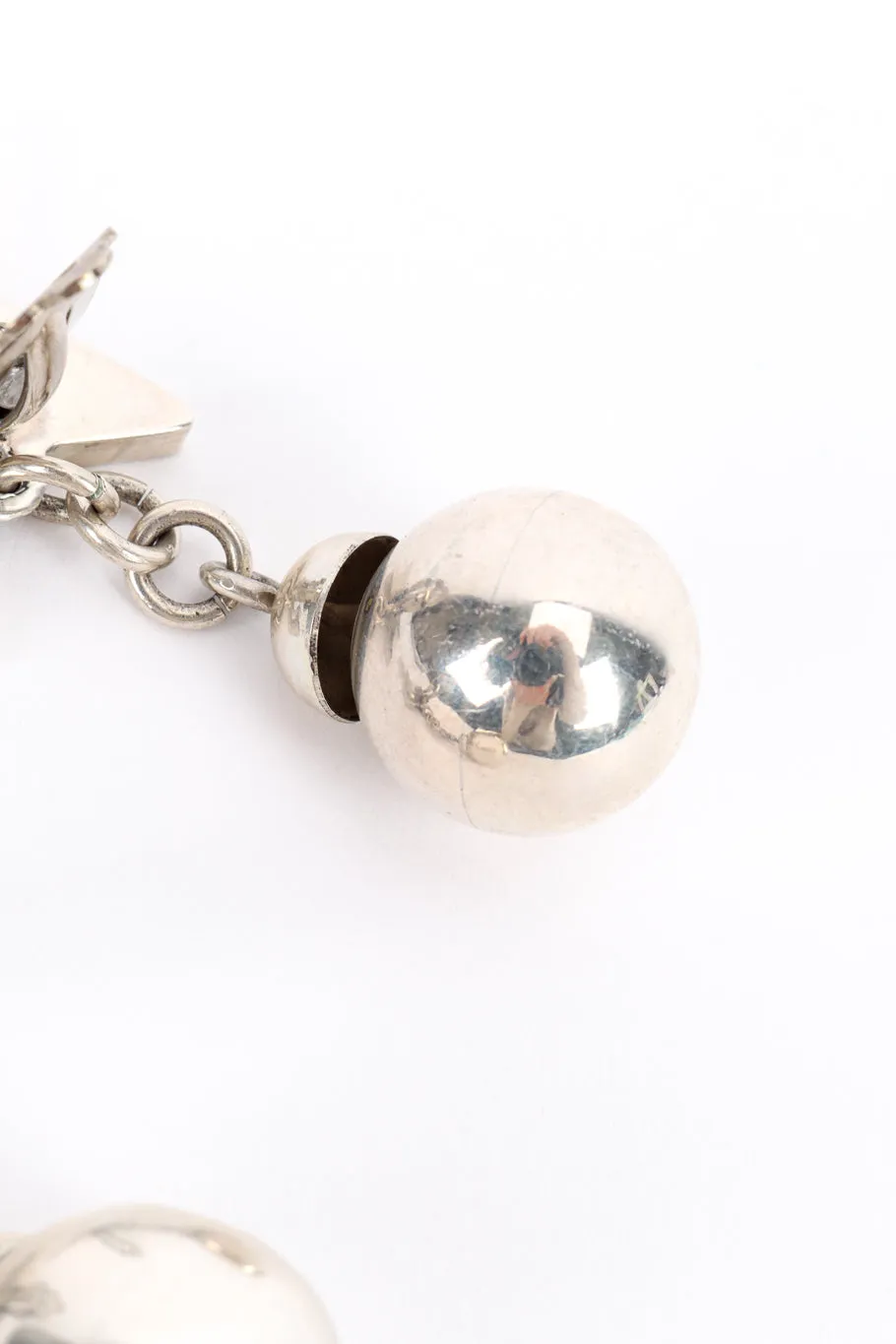 Sterling Star Bauble Earrings