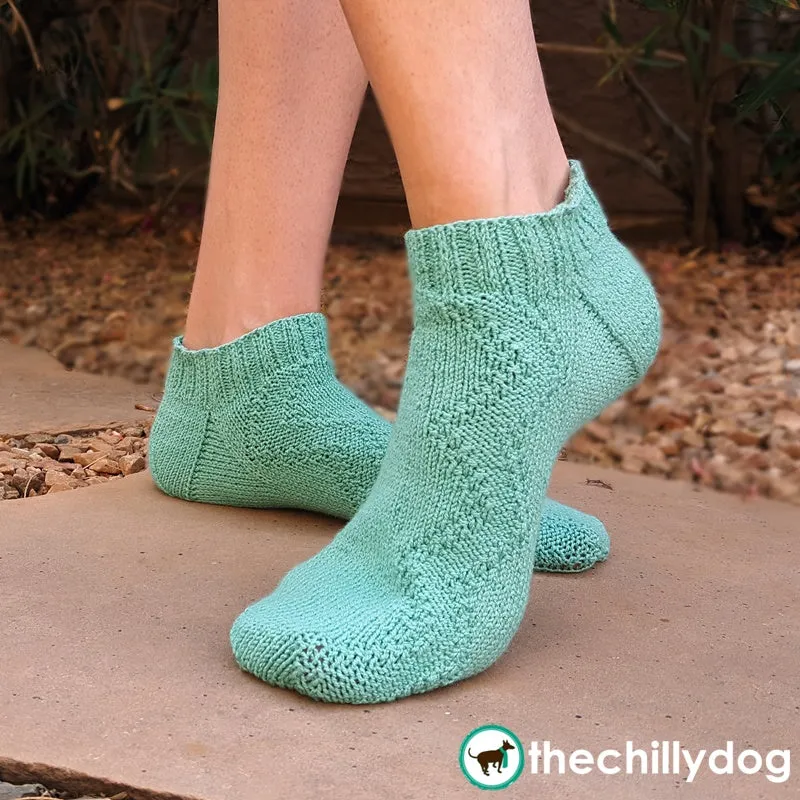 Switchback Socks: Knitting Pattern PDF