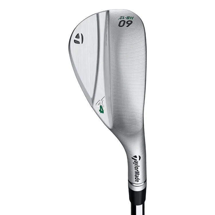 TaylorMade Milled Grind 4.0 Cuña de acero cromado satinado RH