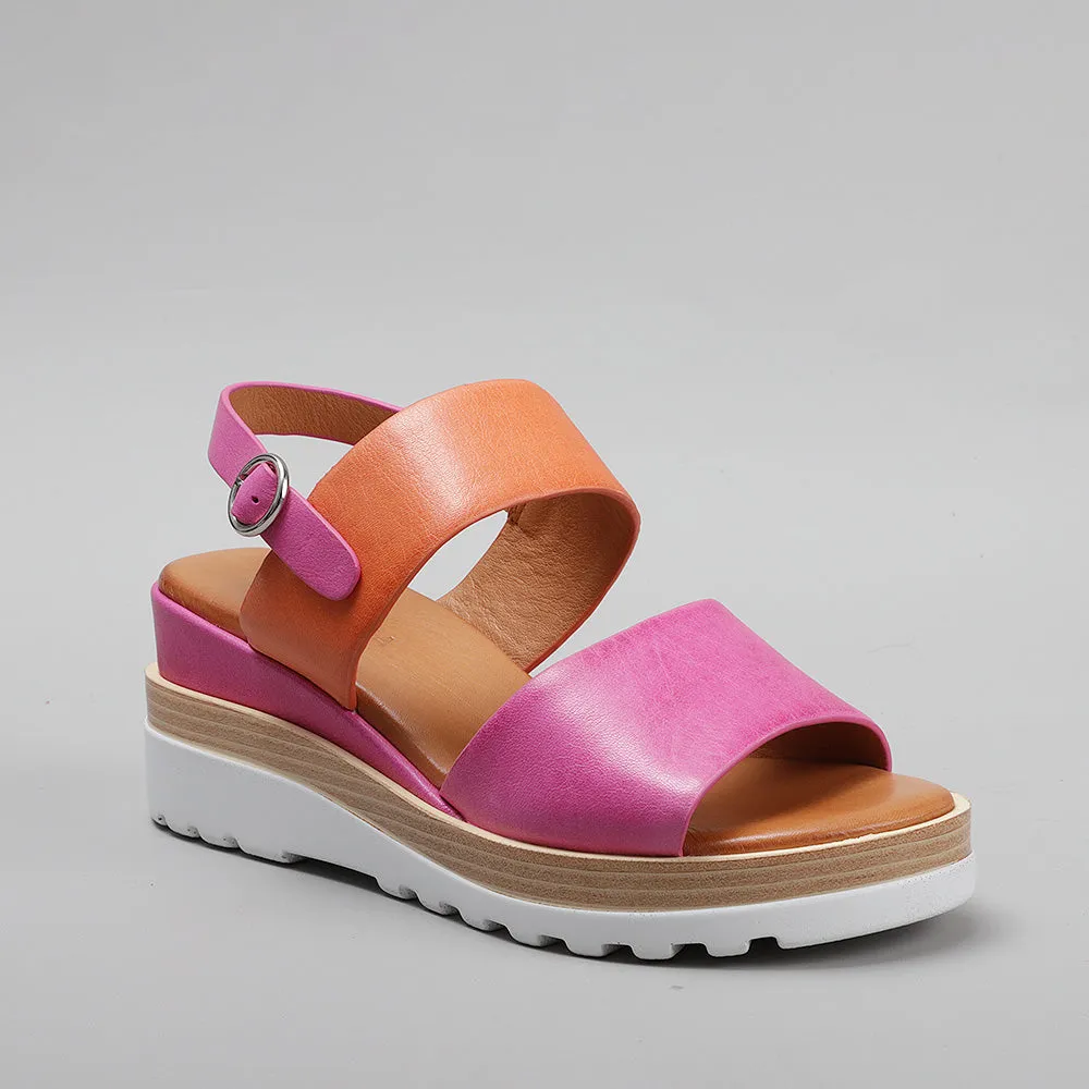 Tess - Hot Pink Orange
