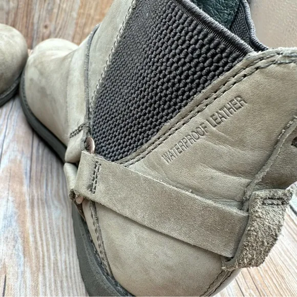 Teva Womens De La Vine Dos Leather  Ankle Chelsea Boot Bungee Cord Size 7
