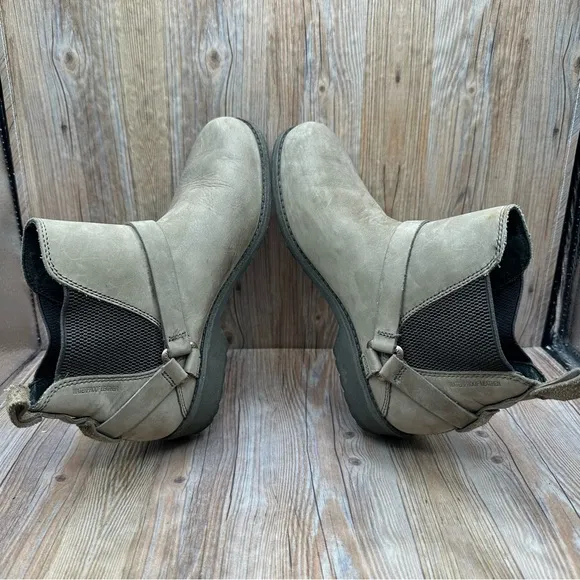 Teva Womens De La Vine Dos Leather  Ankle Chelsea Boot Bungee Cord Size 7